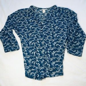 Floral printed blouse